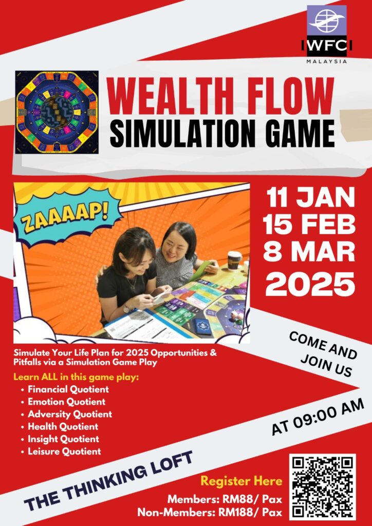 Wealth Flow Simulation Game